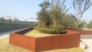 新安耐候钢挡土墙